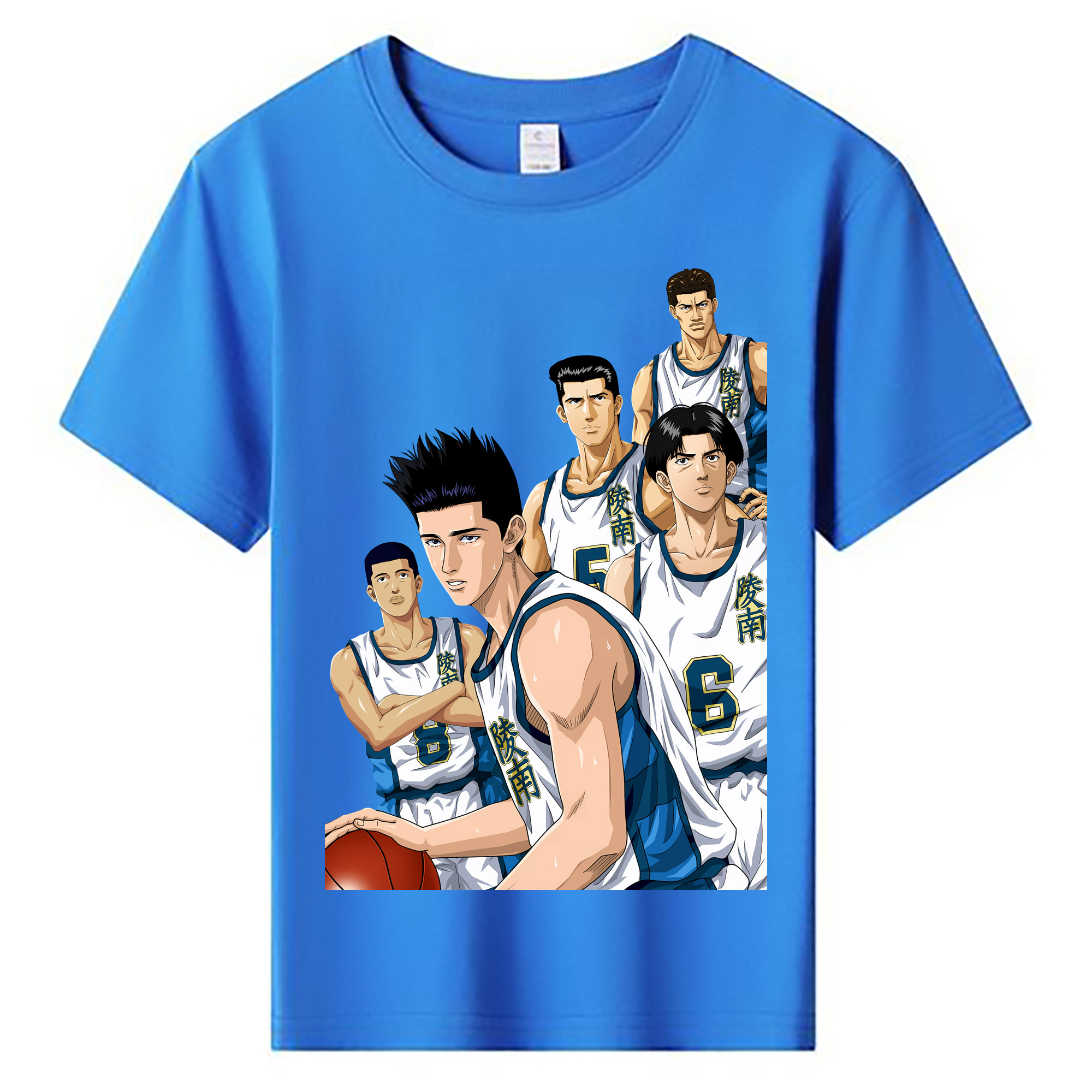 （画像用） SLAM DUNK／スラムダンク 綿100％キッズTシャツ（フロントプリント）